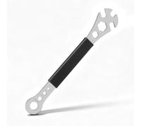 Oumers 5-in-1 Chiave Pedali, 335mm, per MTB e Bici da Strada | Chiavi 15mm/9/16" pedali, 16/24mm pedivella & movimento, 6/8/10mm esagonali, misure incise, acciaio, impugnatura antiscivolo