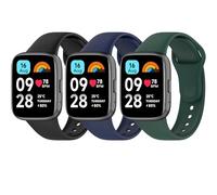 Oumida Cinturino Per Xiaomi Redmi Watch 3 Active, 3 Pezzi Cinturini Silicone Morbido Braccialetto Per Redmi Watch 3 Lite / 3-ACTIVE