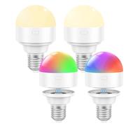 Oumida Lampadina Ricaricabile Caricabatterie Magnetico Wireless e USB C con Telecomando, E27 LED Lampadina a Batteria Rimovibile 3W 2000mAh per lampade da tavolo da esterno (4)