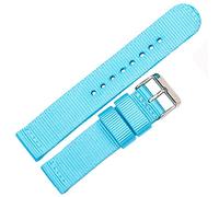 OUMIFA Cinturino di Ricambio 9 Colori Nato Watchband Nylon Cinturino in Tela 18 20 22 22 24mm Donne Uomo Sostituzione Band Band Orologio Accessori Braccialetto per Cinturino da Uomo/Donna