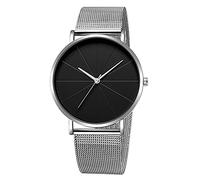 OUMIFA Cinturino di Ricambio Orologi da uomo Modo minimalista Ultra sottile orologio da uomo Semplice business in acciaio inox in acciaio inox cintura in maglia da uomo Per Cinturino da Uomo/Donna