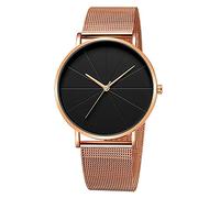 OUMIFA Cinturino di Ricambio Orologi da uomo Modo minimalista Ultra sottile orologio da uomo Semplice business in acciaio inox in acciaio inox cintura in maglia da uomo Per Cinturino da Uomo/Donna