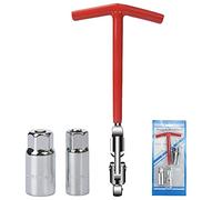 Oumuik - Chiave per Candele Set di candele per riparazione auto, adatto per moto chiavi a t 16/21mm