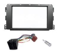 ound Way Kit Montaggio Autoradio, Mascherina 2 DIN, Cavo Adattatore Connettore ISO, Adattatore Antenna, Compatibile con Smart ForTwo 2007-2010, Smart Forfour dal 2004 al 2006