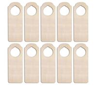 Ounfhtrttk 20 Pezzi di Maniglie per Porte in Legno Non Rifinito, per Appendere Maniglie per Porte, per Pittura, DIY, Lavori Domestici, Uffici, Hotel, Decorazioni per Uso Aziendale F