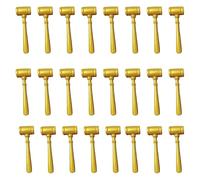 Ounfhtrttk 24 Pezzi di da Giudice, Mini In Legno, Accessori per Costumi da Giustizia per Vendita All', per Aule di Tribunale