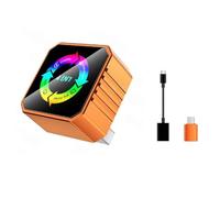 Ounfhtrttk Adattatore Carplay Wireless 4 in 1 Ai Box Dongle BT+WiFi Airplay/Mirror Link/per Android Auto/Carplay Cablato Carplay A Wireless