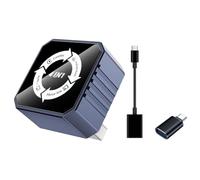 Ounfhtrttk Adattatore Wireless Carplay 4in1 Ai Box Dongle Airplay/Mirror Link/Android Auto/Carplay BT WiFi da Wired A Wireless Carplay