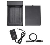 Ounfhtrttk Alloggiamento per Disco Rigido Esterno da 3,5 Pollici A USB 3.0, per Disco Rigido Esterno Ad Alta velocità per Il Trasferimento di Dati, Adatta per PC e Laptop con Spina EU