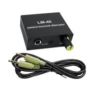 Ounfhtrttk Attenuatore Audio Passivo, Scheda Audio Segnale di Uscita, Microfono, Convertitore di Livello Alto-Basso + 3,5