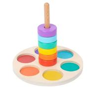Ounfhtrttk Blocchi Abbinabili - Migliora Le capacità Cognitive con Colori e Forme Vivaci, Perfetti per I Bambini