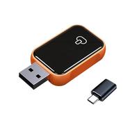 Ounfhtrttk Box Intelligente per Auto 4in1 AI con Dongle Wireless Airplay/Mirrorcast Android Auto/CarPlay