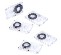 Ounfhtrttk Cassette Audio Vuote. Cassette Audio Trasparenti Registrabili, Nastri Video per La Registrazione di Musica Vocale