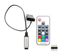 Ounfhtrttk Controller per Effetti di Illuminazione della Ventola del Computer, 5V 3-Pin/12V 4-Pin RGB Controllo del 'Attrezzatura della Ventola/con Accensione/Spegnimento