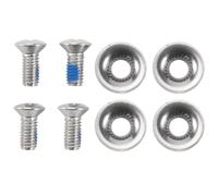 Ounfhtrttk Il Set di di Fissaggio per Snowboard Include 4 Pezzi di di Montaggio per Snowboard e 4 Pezzi di Rondelle per da Snowboard