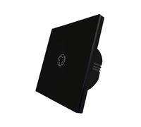 Ounfhtrttk Interruttore Caldaia WiFi/Regolatore Scaldabagno 20A Tuya Smart APP Controllo Remoto Home Voice Pannello In Vetro Spina UE Nero