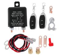 Ounfhtrttk Interruttore Relè A Batteria 12V con, Disconnettore Isolatore Antifurto per Batteria Auto