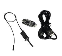 Ounfhtrttk Kit Analizzatore Logico NanoDLA TYPE-C per Debugging di SCM ARM FPGA Protocollo Analizzatore 24MHz Tasso di Campionamento 8CH Open Source