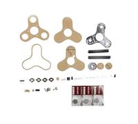 Ounfhtrttk Kit Atmosfera Rotante Colorata LED Controllato da Giroscopio Shine Microcontrollore Kit Elettronico Fai-da-Te Set di Pratica di Saldatura A