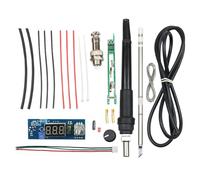 Ounfhtrttk Kit Fai da Te per Saldatore -T12/Kit per Stazione Saldante Digitale con Regolatore di Temperatura/Set Fai da Te -LED-T12 B