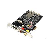 Ounfhtrttk Scheda Audio HiFi PCIe X1 C-Media CM6635 in Fibra Coassiale Scheda Audio HiFi PRO ESS9038Q2M Supporto 44,1 KHz/48 KHz 16 Bit/24 Bit