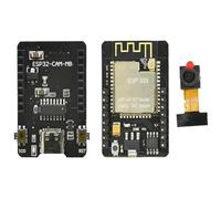 Ounfhtrttk Scheda Modulo di Sviluppo Cam WiFi Bluetooth: con Telecamera OV2640, Programmatore CH340, BT Type-C per Progetti IoT e AI