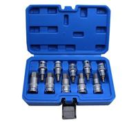 Ounfhtrttk Set da 10 Pezzi Set da 1/2 Pollice Kit per Bt di Presa Esagonale Kit A Sei Angoli per Utensili per la Riparazione Automatica Della Chiave A Cricchetto