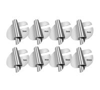 Ounfhtrttk Set di Piedini per Macchine da Cucire Universali - Orlo Arrotolato 3-10mm Teste di Pressione in Metallo per Modelli Domestici e Industriali Hem