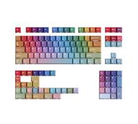 Ounfhtrttk Set di Rainbow PBT Cherry Gradient per Tastiera Meccanica - Lingua Coreana/Tedesca/Spagnola con Lati Lucidi D