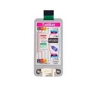 Ounfhtrttk TailBat per ATOM Accessorio Batteria Esterna con Batteria Litio Ricaricabile da 190mAh e Luce Indicatrice per ATOM