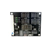 Ounfhtrttk Tester di Alimentazione ATX per PC, Strumento Diagnostico per Computer con Rilevamento del Segnale PG per PSU 24Pin 12V 5V 3.3V.