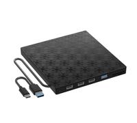 Ounfhtrttk unità Dvd Portatile USB 3.0 Type-C Lettore Esterno CD-RW Masterizzatore Lettore per Laptop PC Desktop