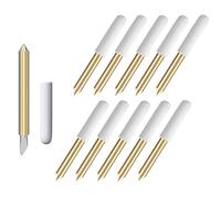OunglyChoi 10 lame da taglio per Cricut Maker, lame di ricambio premium a punta fine con 45 gradi compatibili con macchine da taglio Cricut Maker/Maker3, Explore Air/Air 2/Explore Air3