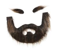 OUNONA 1 set Autoadesiva per Halloween Costume con Sopracciglia Fluffy Accessorio Realistico per Feste e Eventi Tematici