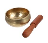 OUNONA 1 Set Ciotola Meditazione Ramper Yoga e Relax Ciotola Tibetana per Suono per Meditazione e Rilassamento