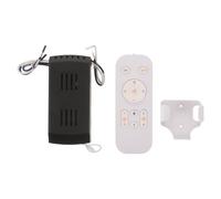 OUNONA 1 set di ricambio per ricevitore remoto per ventilatore a soffitto, kit di controllo per ventilatore e luce, 3 velocità regolabili, interruttore della luce e funzione timer.