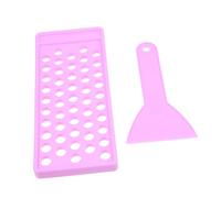 OUNONA 1 set Kit Balm Te con Spatola e Vassoio per Riempimento per Tubetti Rossetto e Gloss Attrezzo Versatile per Cosmetici Personalizzati e Balsami Labbra