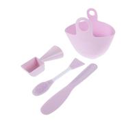 OUNONA 1 Set Set Di Ciotole Per in Silicone in Ciotola Di Silicone Forniture Per Il Viso Ciotola in Silicone Vaso Di Cera Gel Di Silice Sky-blue