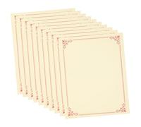OUNONA 10 Pezzi per Certificati Vuoti con Elegante e Pergamena Vintage per Diplomi e Riconoscimenti per Cerimonie Lauree e Uffici