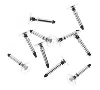 OUNONA 10 pezzi Punte Ricambio per Penna Capacitiva Disco Punta Sottile in Metallo Resistente per Tablet Smartphone Laptop Precisione e Controllo Elevati Facile Installazione per