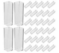 OUNONA 100 cuvette trasparenti per campioni, cuvette da laboratorio da 4,5 ml, provette in plastica per analisi spettrofotometrica per esperimenti scientifici di laboratorio.