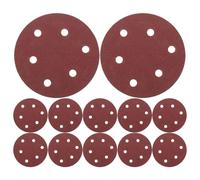 OUNONA 100 dischi abrasivi: dischi di carta vetrata abrasiva tonda grana 80 per trapano - tamponi abrasivi autoadesivi - lucidanti per fai da te, automotive e lavorazione del legno