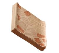 OUNONA 100 fogli Carta Alimentare Sandwich Carta Oleata Alimentare Antiolio per Hamburger Pane e Pizza Fogli per Avvolgere Alimenti Resistenti per Cucine Ristoranti e Barbecue