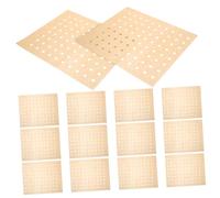 OUNONA 100 fogli Carta Forno Usa e Getta per Friggitrice ad Aria Antiaderente per Grigliare e Cuocere senza Olio