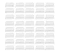 OUNONA 100 pezzi di cassette per inclusione da laboratorio, base per stampo in plastica prestampata, forniture per cassette per inclusione di campioni patologici monouso per test di istologia medica