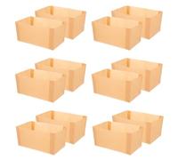 OUNONA 100 Pezzi Tappetino Da Forno Per Pane Pirottini Antiaderenti Per Teglia Da Carta Da Forno Per Tortiere Pirottini Per Toast Carta Da Forno Per Torte
