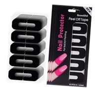 OUNONA 100Fogli Protezioni Per Unghie Adesivi Per Applicazione Gel Superficie Antiscivolo e Per Per Manicure Art