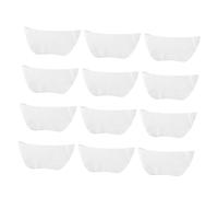 OUNONA 100pezzi Carta Non Tessuta Per Maschera Al Collo Fogli Di Carta Abbellente Per Collo Maschera Tonificante Materiale Sottile e Morbido Per Cura