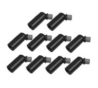 OUNONA 10pezzi Connettore Angolare Giunto Girevole Meccanico Regolabile Per Faretti Portalampada Per Plafoniera Inclinata Snodo Per Sospensione Soffitto Accessori Per Sospensione Binario