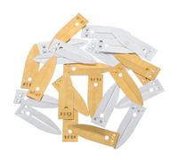 OUNONA 12 Paia Elettrodi Rame Zinco per Batterie Frutta Strisce Anodo Resistenti e Conduttive per Esperimenti Scientifici Stem Kit Didattico Portatile per Scuola Media e Elementare